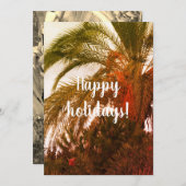 Fijne feestdagen! kaart (Voorkant / Achterkant)