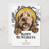 Fijne feestdagen Otterhound Dog Christmas Feestdagenkaart (Voorkant)