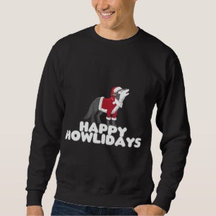 Fijne feestdagen - Schattigee Kerst Wolf Dog Puppy Trui