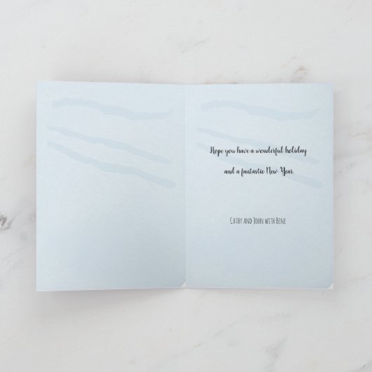 Fijne feestdagen vanuit Bene Kaart (Binnen)