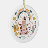 Fijne filigraan sneeuwvlok Ornament (Rechts)