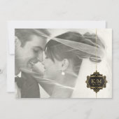 Fijne Filigree Gouden Trouwring ID871 Bedankkaart (Voorkant)