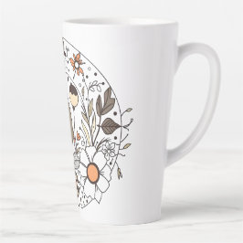 Fijne flora N02 Latte Mok