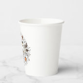 Fijne flora N02 Papieren Bekers (Links)