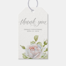 Fijne Floral bedankt Cadeaulabel