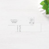 Fijne Floral Earring Studs Display Card Mini Visitekaartjes (Bureau)