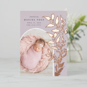 Fijne Folie verlaat | Aankondiging van de foto ter (Staand Voorkant)