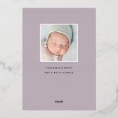 Fijne Folie verlaat | Aankondiging van de foto ter (Achterkant)