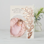 Fijne Folie verlaat | Aankondiging van de foto ter (Staand Voorkant)