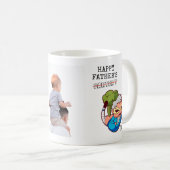 Fijne Foto vaderdag Funny Farter Joke Koffiemok (Voorkant rechts)