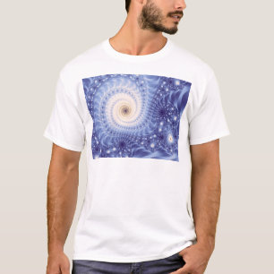 Fijne Fractal Psychedelische Starstorm van Trippy T-shirt
