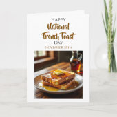 Fijne Franse Toast Dag | 28 nov Kaart (Voorkant)