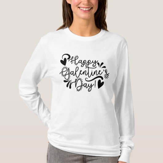 Fijne Galentine's Dag! | Gal Pal Gift T-shirt (Voorkant)