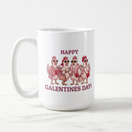 Fijne Galentines Dag Kippen Squad Funny Glam Henne Koffiemok