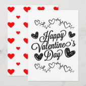 Fijne Galentine's Day vriendinnen Valentijnsdag Feestdagenkaart (Voorkant / Achterkant)