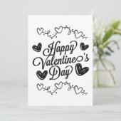 Fijne Galentine's Day vriendinnen Valentijnsdag Feestdagenkaart (Staand voorkant)