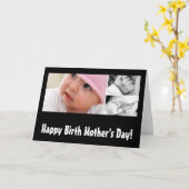 Fijne Geboorte Moederdag! Kaart (Gele Bloem)