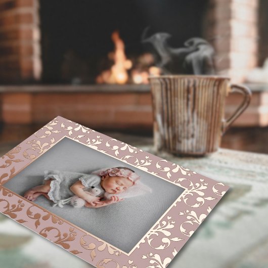 Fijne Geboorteaankondiging Folie Kaart