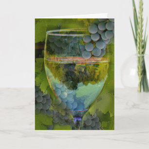 Fijne Geestdag Wijn Kaart! Kaart