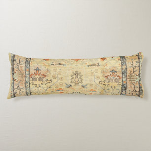 Fijne Gele Dusty Blues Grays Lichaamskussen