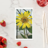 Fijne Gele Zonnebloem Servet (Insitu)