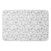 Fijne getextureerde grijze karal Bath Mat (Voorkant)
