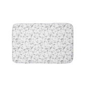 Fijne getextureerde grijze karal Bath Mat (Voorkant)