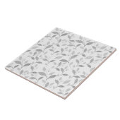 Fijne getextureerde grijze keramische Tegel Tegeltje (Zijkant)