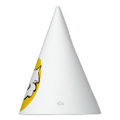 Fijne glimlach. Cat-Thmed Feesthoedjes (Rechts)