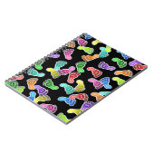 Fijne glimlach op de achtergrond notitieboek (Linkerzijde)