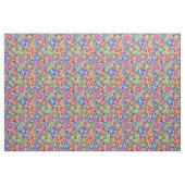 Fijne glimlachtige bloemdruk stof (Yard (91,4 cm))