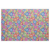 Fijne glimlachtige bloemdruk stof (Fat Quarter)