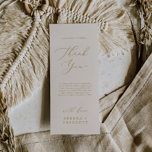 Fijne Gold- en Cream-thee Lengte Hartelijk dank Menu