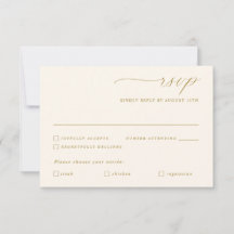 Fijne Gouden Ivoor Calligrafie Huwelijksmaaltijd