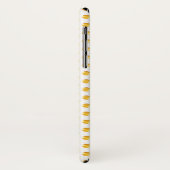 Fijne gouden stippen Case-Mate iPhone case (Achterkant/links)