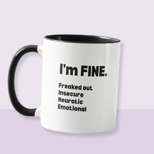 Fijne grappige koffie mok