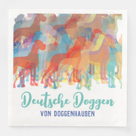 Fijne Great Dane servetten