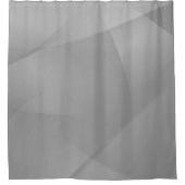 Fijne grijze vouwen douchegordijn (Voorkant)