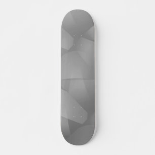 Fijne grijze vouwen persoonlijk skateboard