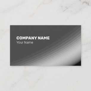 Fijne grijze witte zwarte schaduwen en stralen visitekaartje