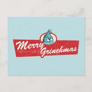 Fijne Grinchmas, zegt de Grinch Briefkaart