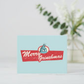 Fijne Grinchmas, zegt de Grinch Briefkaart (Staand voorkant)