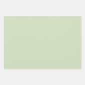 Fijne groen en grijs, kunstdeco. inpakpapier vel (Voorkant 3)