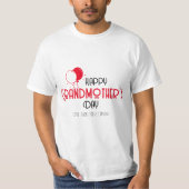 Fijne grootmoederdag met Rode ballonnen T-shirt (Voorkant)