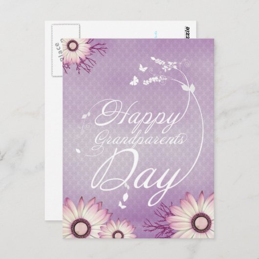 Fijne grootouderdag briefkaart (Voorkant / Achterkant)