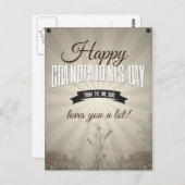 Fijne grootouderdag briefkaart (Voorkant / Achterkant)