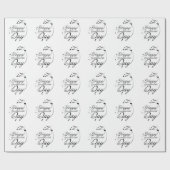 Fijne grootouderdag cadeaupapier (Vlak)