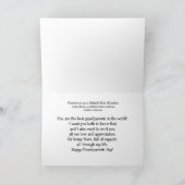 Fijne grootouderdag! Daisy+Carnenbloemen Kaart (Binnen)