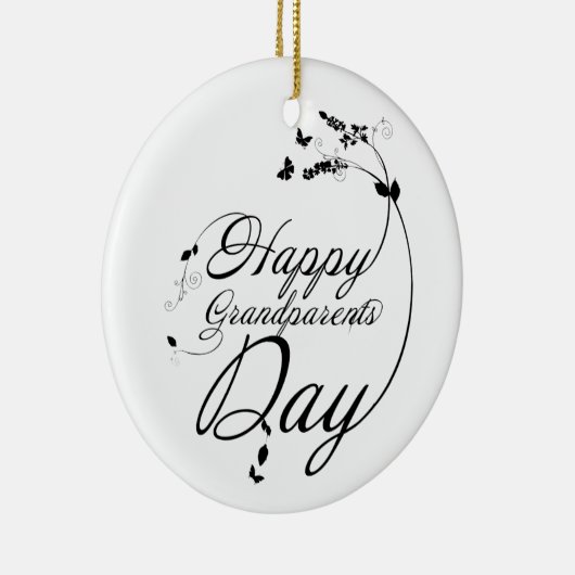 Fijne grootouderdag keramisch ornament (Rechts)