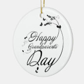 Fijne grootouderdag keramisch ornament (Links)